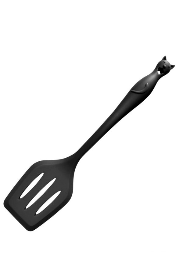 Black cat spatula
