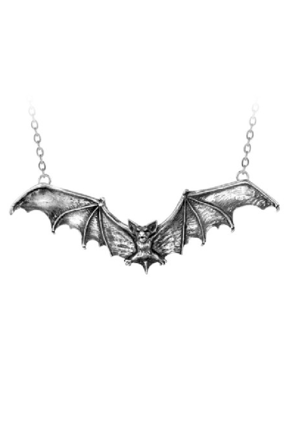 Gothic Bat Necklace