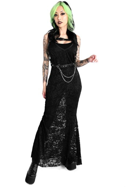 Nicole Lace Maxi Dress