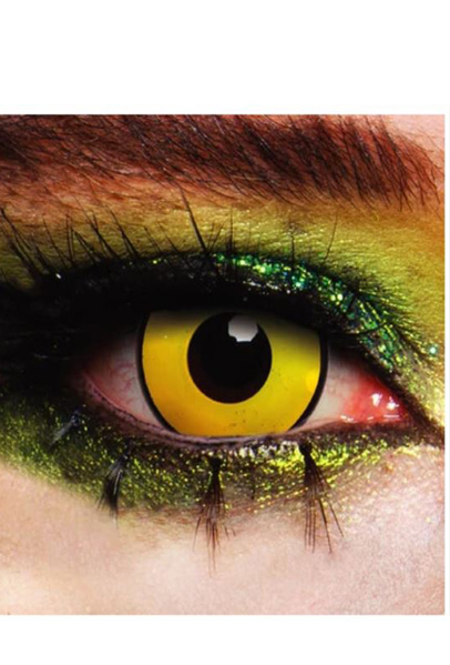 Mal Chick Yellow UV piilolinssit