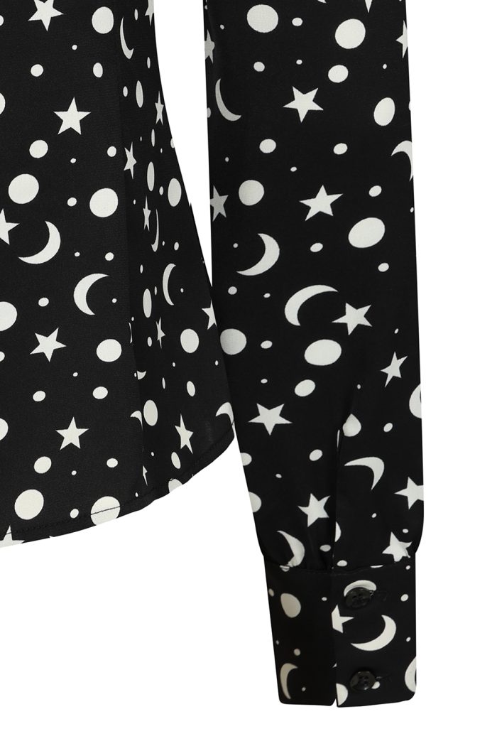 Black My moon & stars blouse - Image 5