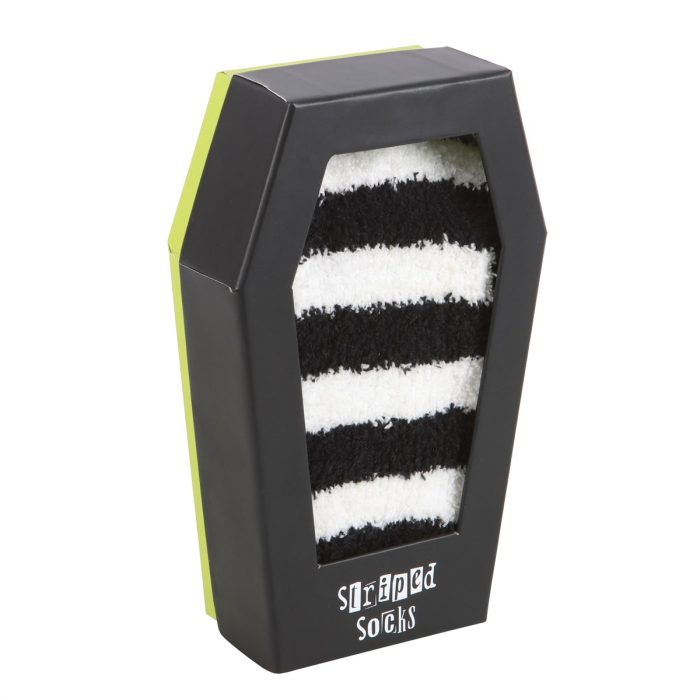 Striped Socks in Coffin Gift Box - Image 2