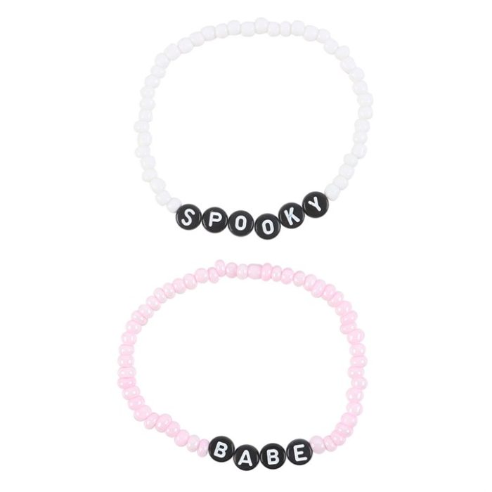 Spooky Babe Beaded Bracelet Set - Image 2