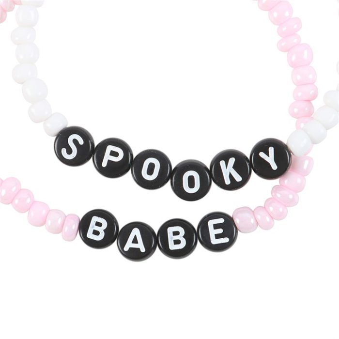 Spooky Babe Beaded Bracelet Set - Image 3