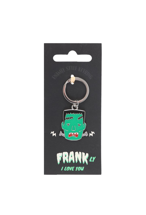 Monster Frank Enamel Keyring