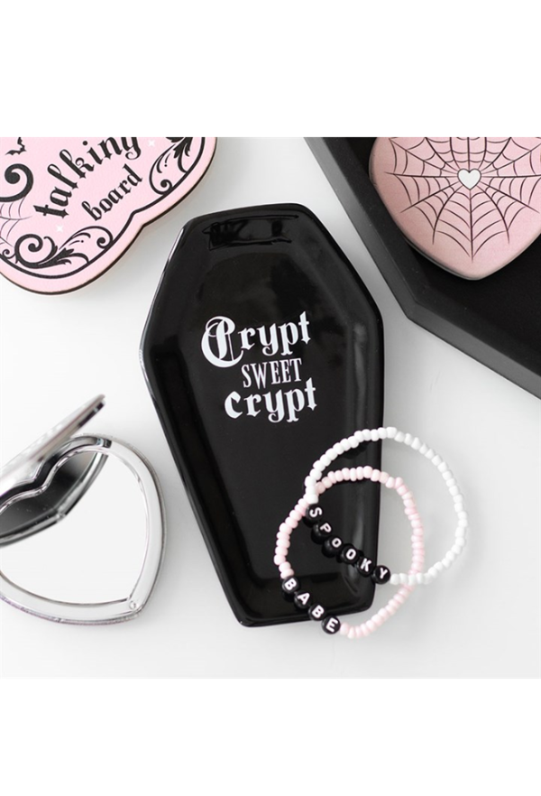 Crypt Sweet Crypt Coffin Trinket Tray
