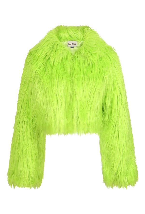 Neon green Glacia jacket