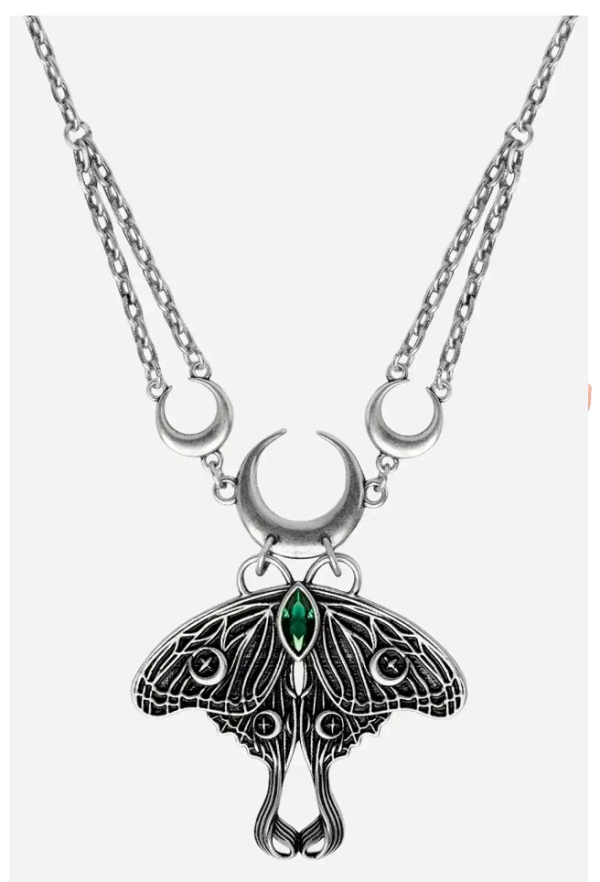Luna moth choker