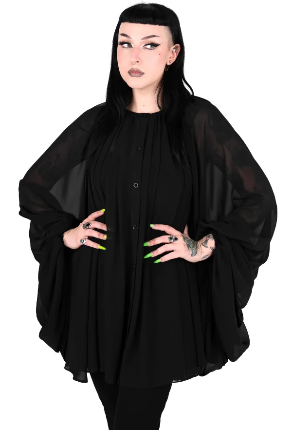 Oversized Button Up Tunic