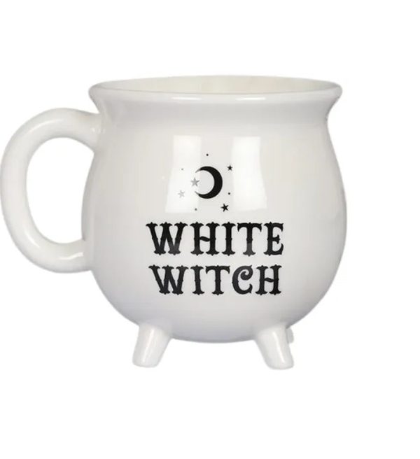White Witch Cauldron Mug
