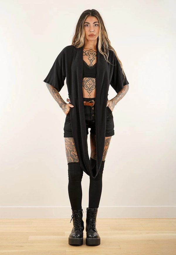 Inosu Dropneck Cardigan