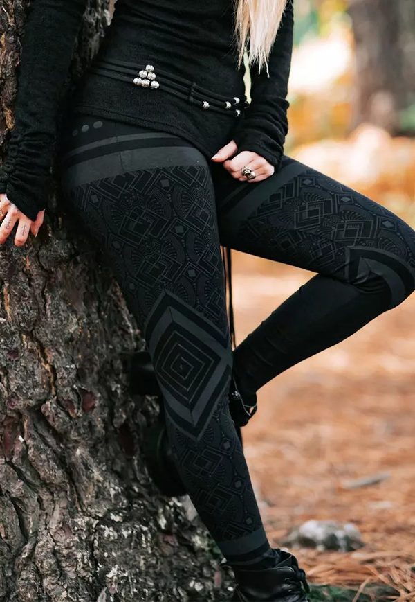 Rinji Floral Circuit leggingsit