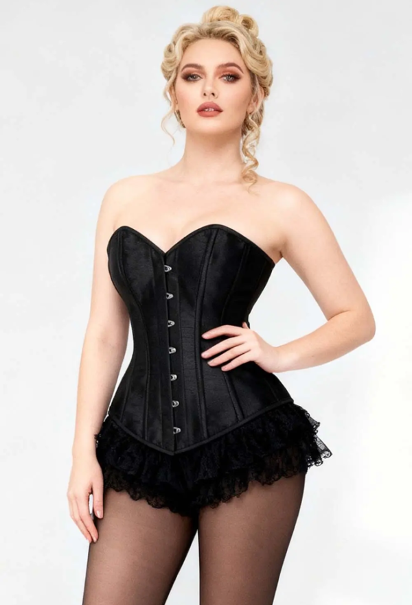 Navya Overbust Corset - Black