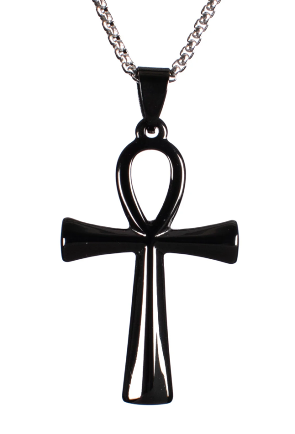 Ankh Pendant 4cm BLACK